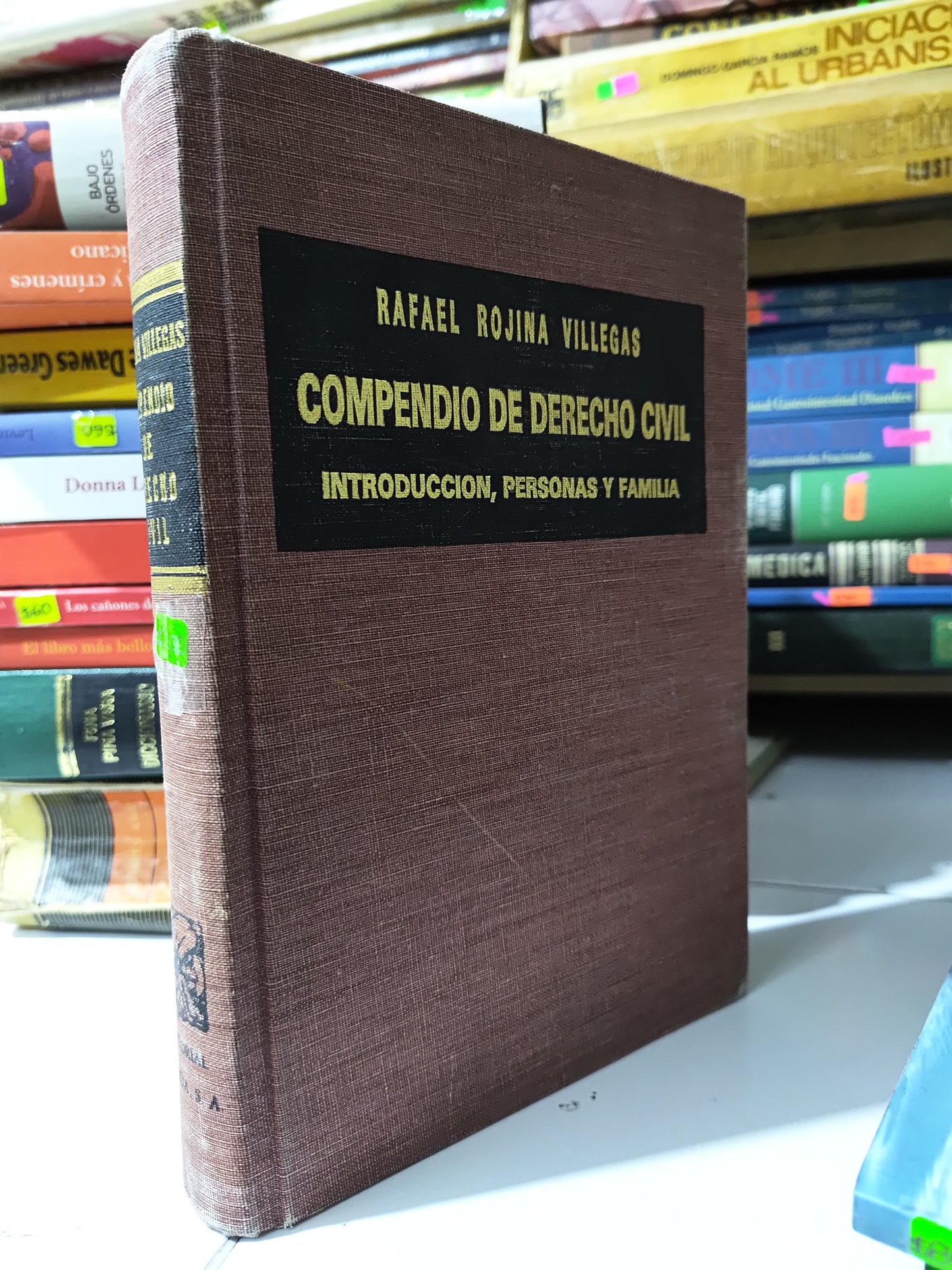 COMPENDIO DE DERECHO CIVIL POR RAFAEL ROJINA VILLEGAS USADO DERECHO JUAREZ 507
