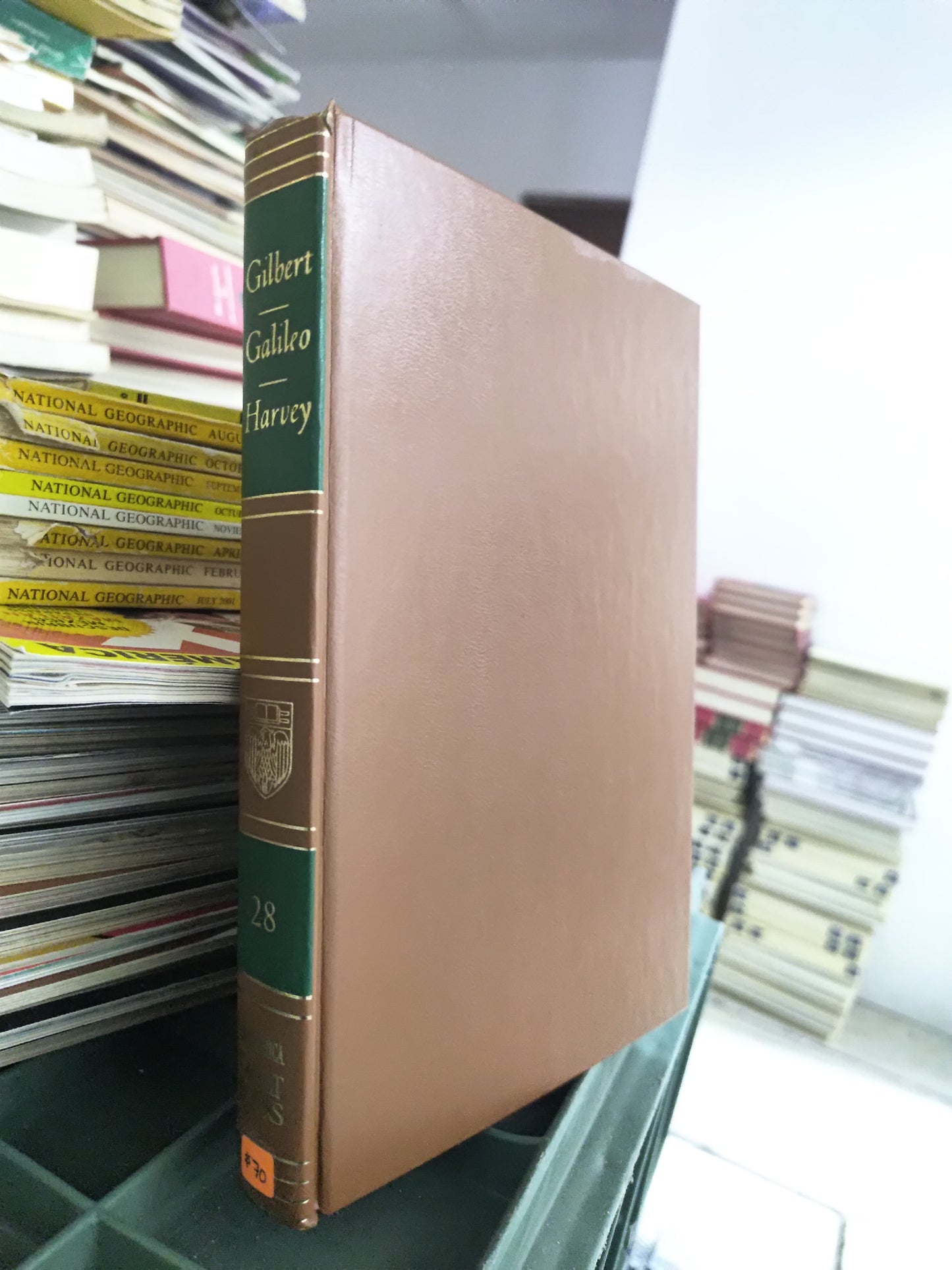 GREAT BOOKS OF THE WESTERN WORLD 28 GILBERT GALILEO HARVEY POR ROBERT MAYNARD USADO IDIOMAS JUAREZ