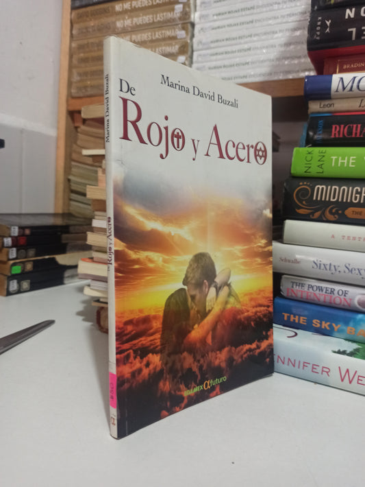 DE ROJO Y ACERO POR MARIANA DAVID BUZALI USADO NOVELAS JUÁREZ
