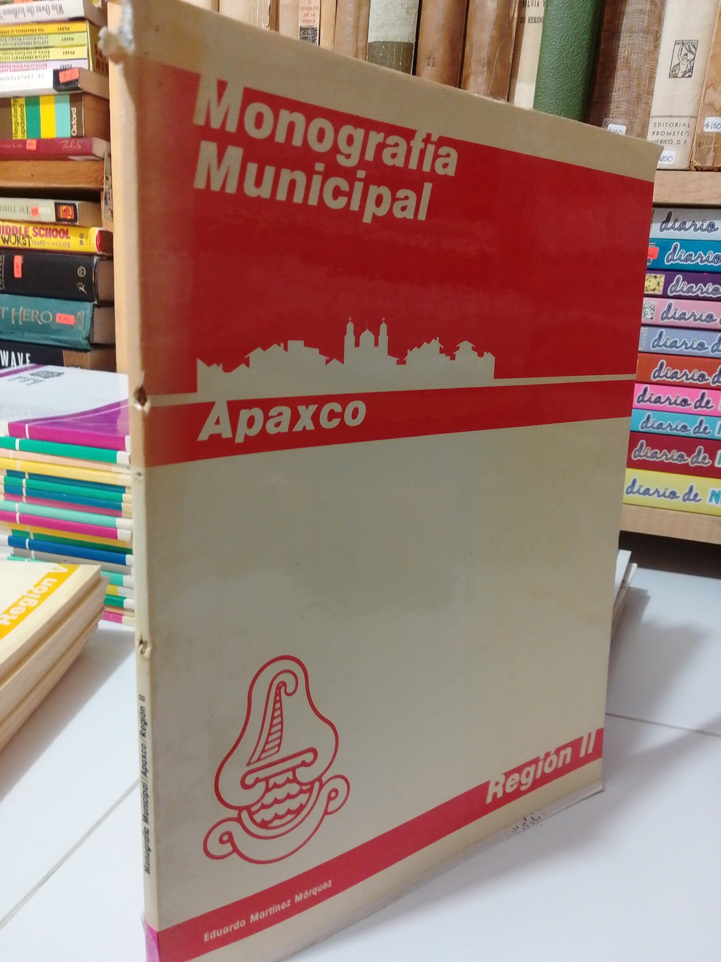 APAXCO MONOGRAFIA MUNICIPAL POR EDUARDO MARTINEZ USADO EDOMEX JUAREZ