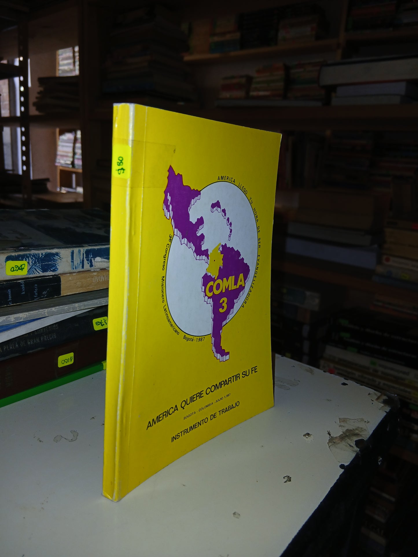 AMÉRICA QUIERE COMPARTIR SU FE (VARIOS AUTORES) USADO RELIGIÓN LITERARIO 207