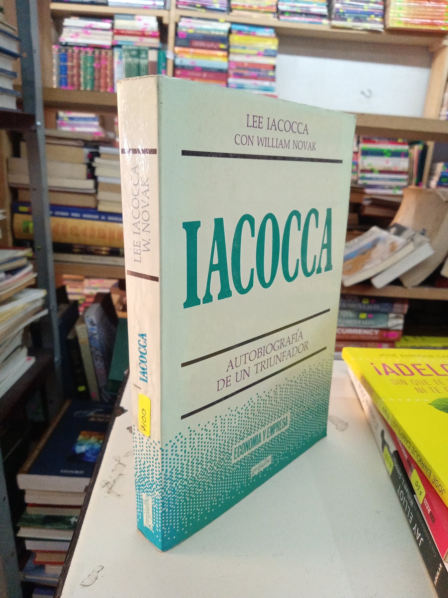 IACOCCA AUTOBIOGRAFIAS DE UN TRIUNFADOR POR LEE IACOCCA CON WILLIAM NOVAK USADO SUPERACION PERSONAL LITERARIO 207