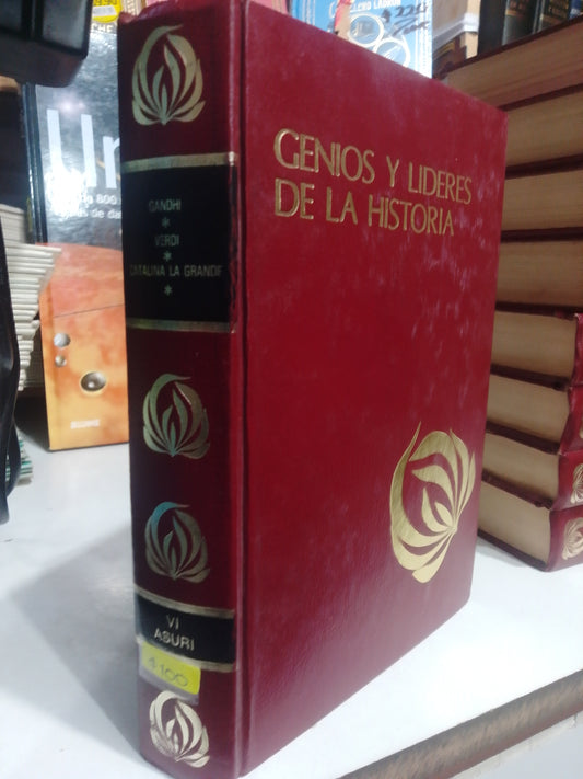 GANDHI, VERDI, CATALINA LA GRANDE USADO HISTORIA JUAREZ