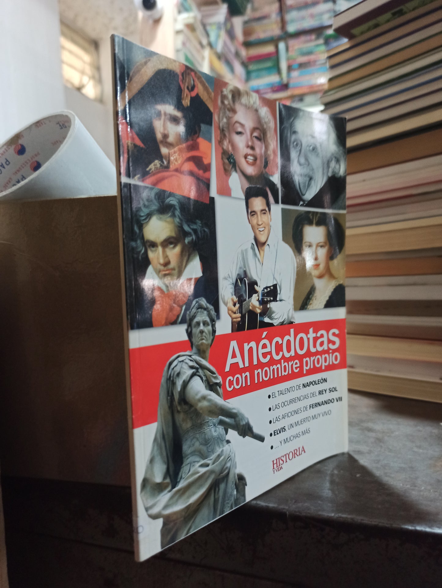 ANECDOTAS CON NOMBRE PROPIO POR MUNDO REVISTAS USADO HISTORIA ALDAMA