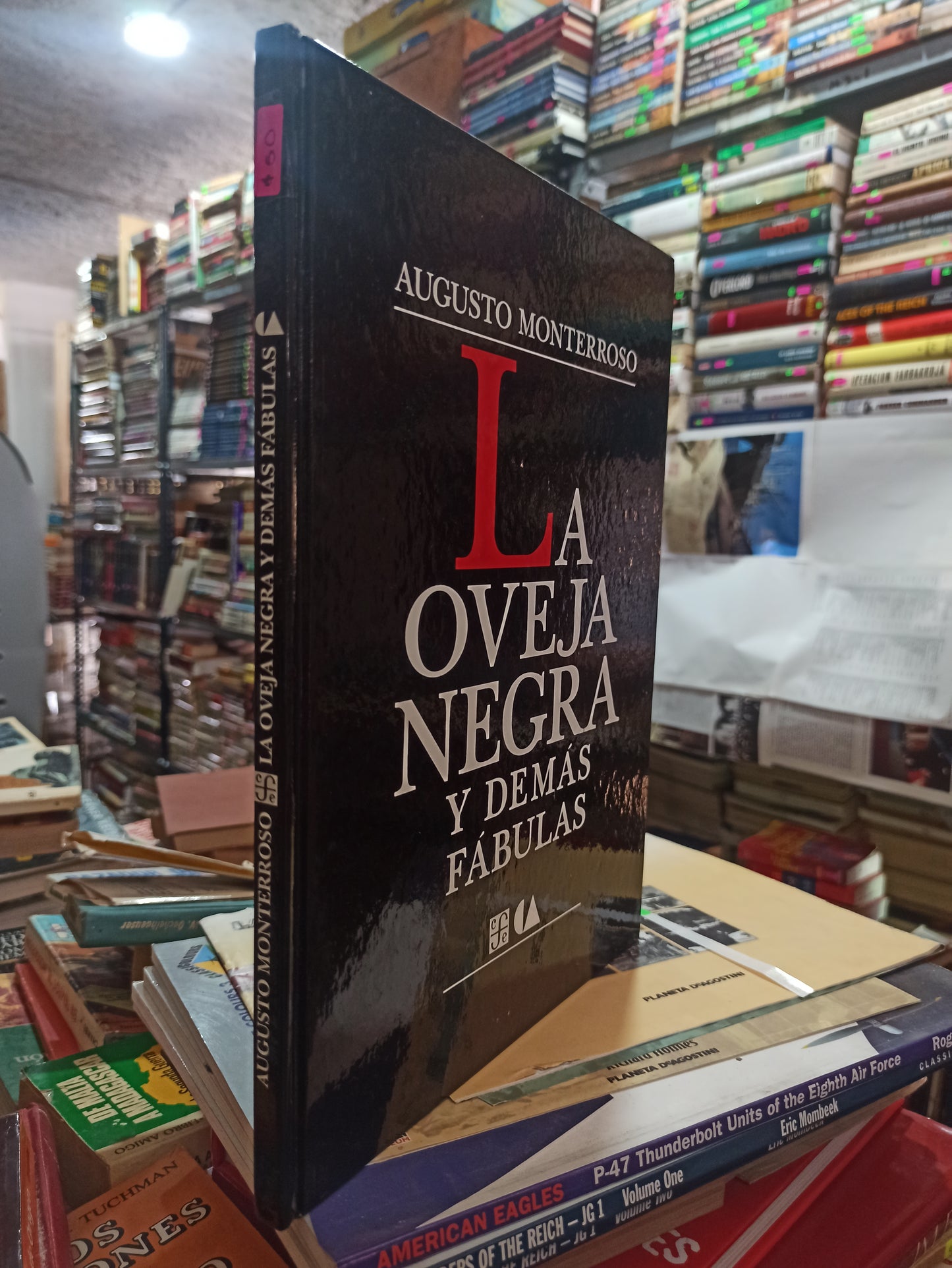 LA OVEJA NEGRA Y DE MÁS FABULAS POR AUGUSTO MONTERROSO USADO NOVELAS ALDAMA