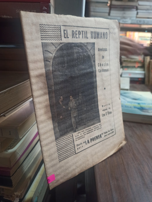 EL REPTIL HUMANO POR CHUCHO CARDENAS USADO ANTIGUOS ALDAMA