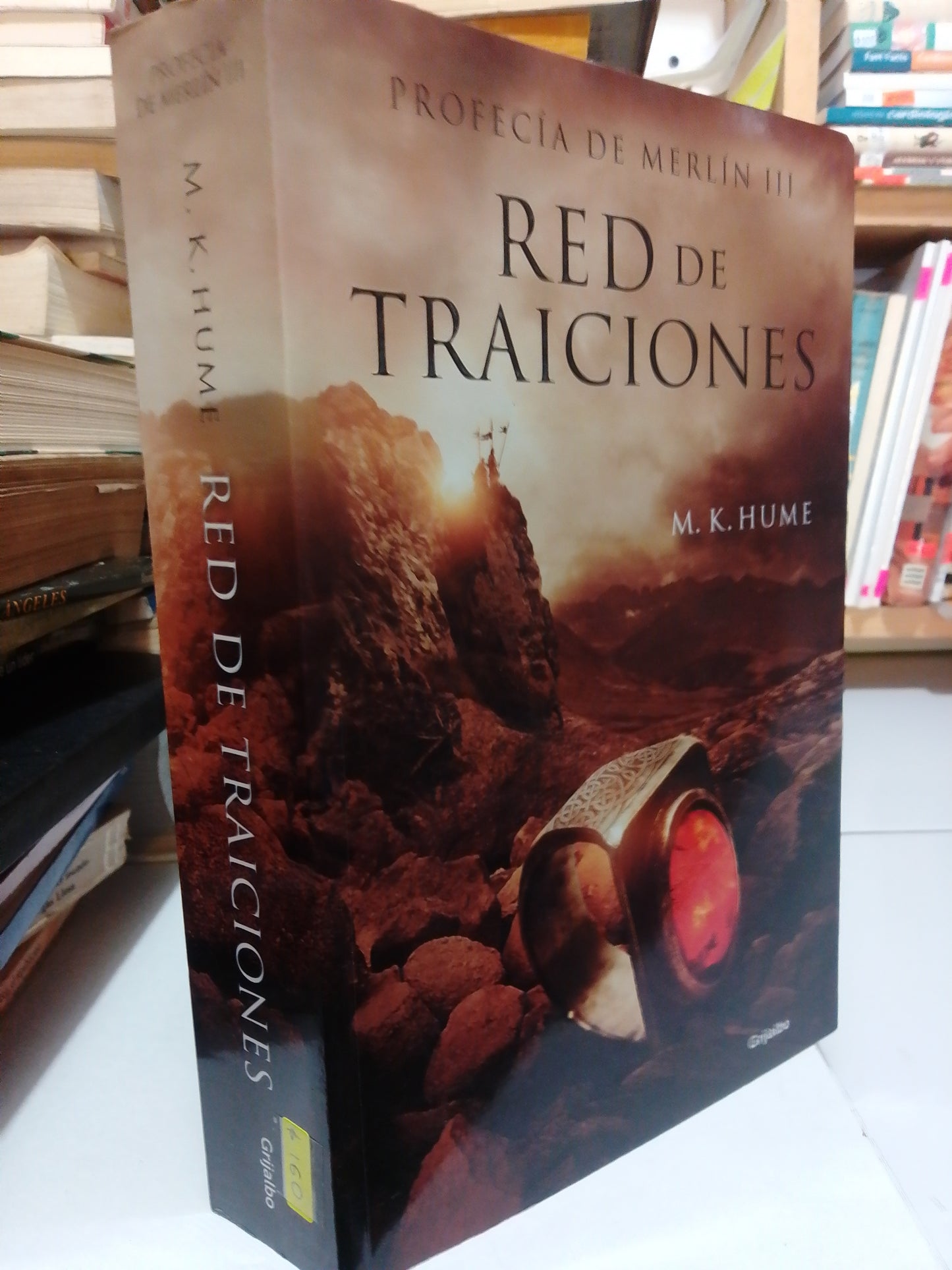 RED DE TRAICIONES PROFECIAS DE MERLIN III POR M.K.HUME USADO NOVELA JUÁREZ