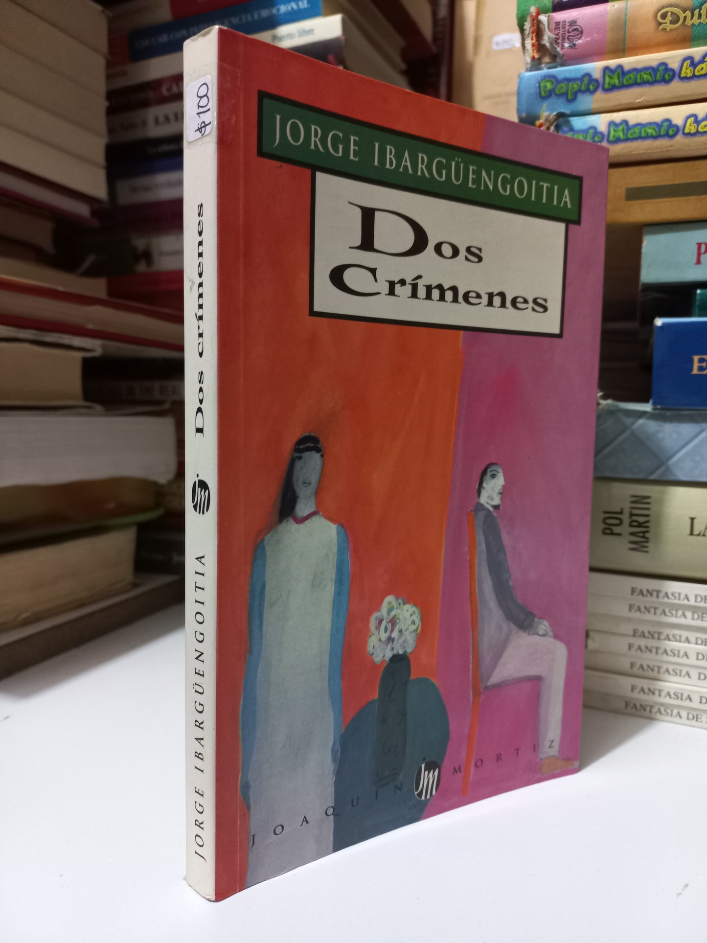 DOS CRÍMENES POR JORGE IBARGÜENGOITIA USADO NOVELA JUÁREZ