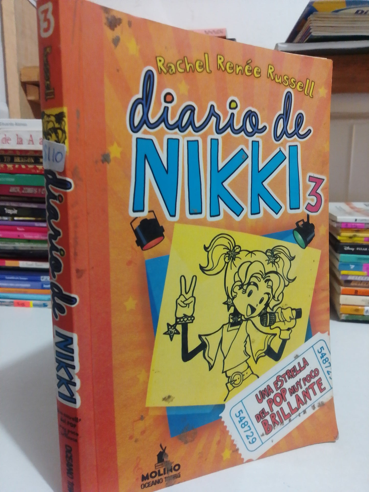 DIARIO DE NIKKI 3 POR RACHEL RENEE RUSSELL USADO INFANTIL JUAREZ