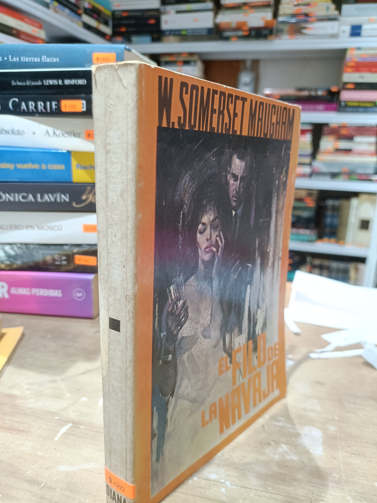 EL FILO DE LA NAVAJA POR W SOMERSET MAUGHAM USADO NOVELA JUAREZ 515