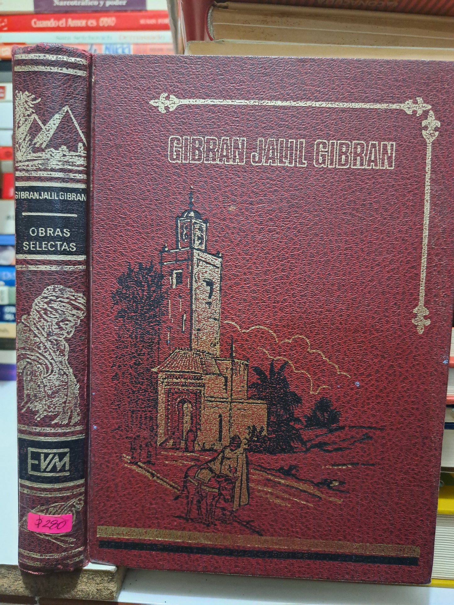 OBRAS SELECTAS DE GIBRAN JALIL GIBRAN USADO NOVELA JUÁREZ