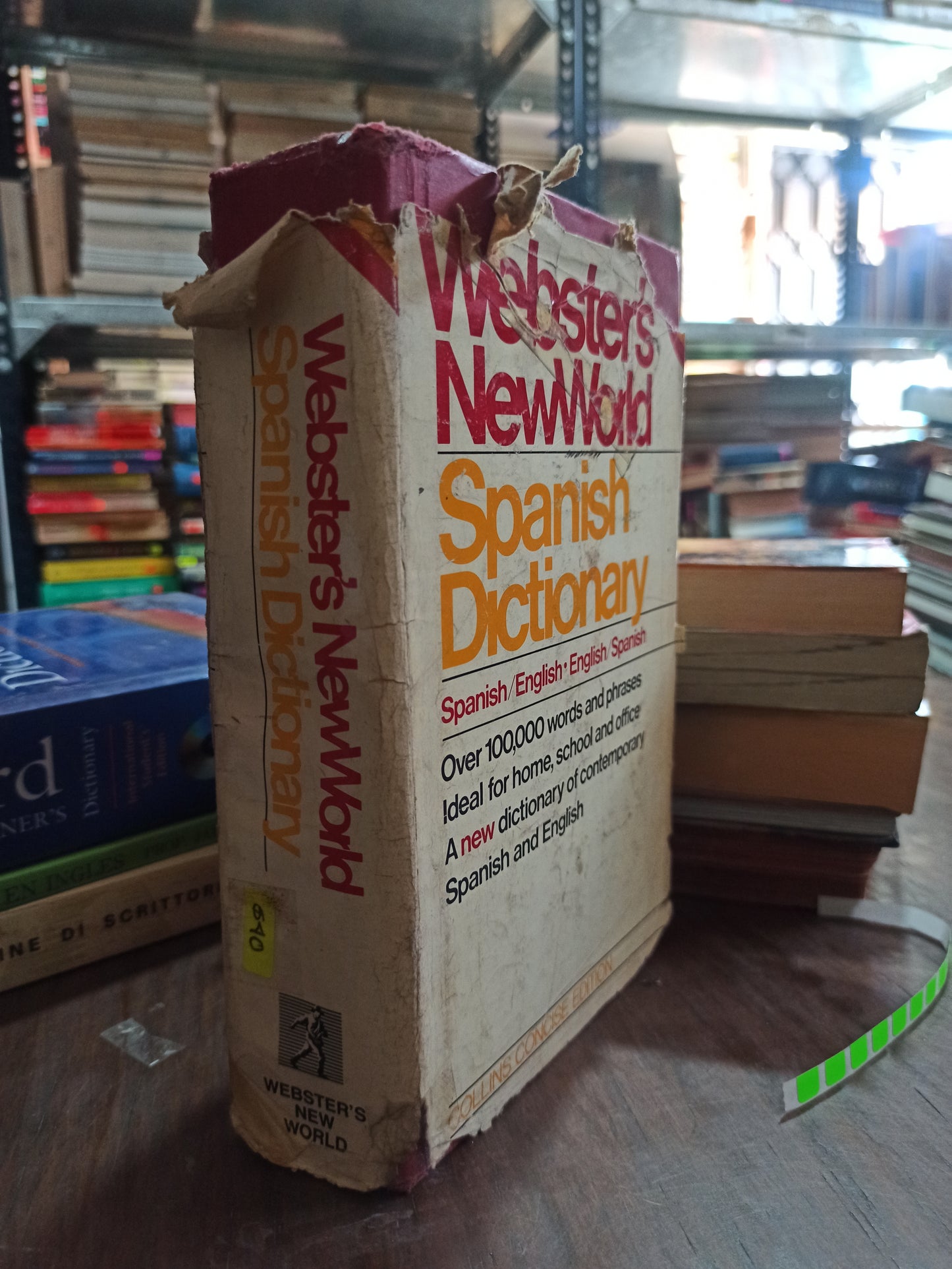 WEBSTER'S NEWWORLD SPANISH DICTIONARY POR MIKE GONZALES USADO IDIOMAS ALDAMA