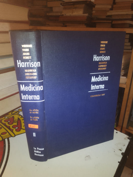 HARRISON MEDICINA INTERNA (VARIOS AUTORES)  TOMO II USADO MEDICINA LITERARIO 207