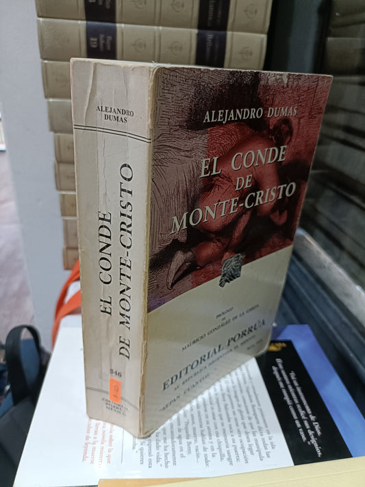 EL CONDE DE MONTE CRISTO POR ALEJANDRO DUMAD USADOS NOVELAS JUAREZ 515