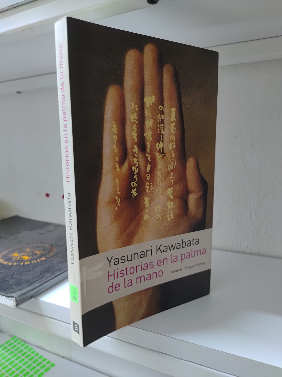 HISTORIAS EN LA PALMA DE LA MANO POR YASUNARI KAWABATA USADO NOVELAS JUAREZ 515