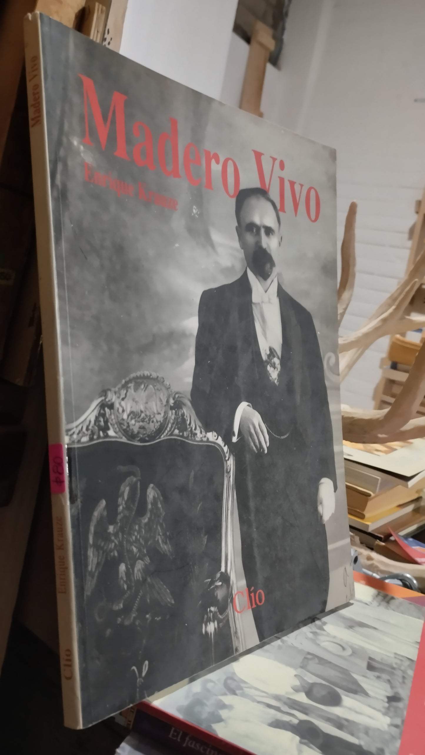 MADERO VIVO POR ENRIQUE KRAUZE LIBRO USADO HISTORIA ALDAMA