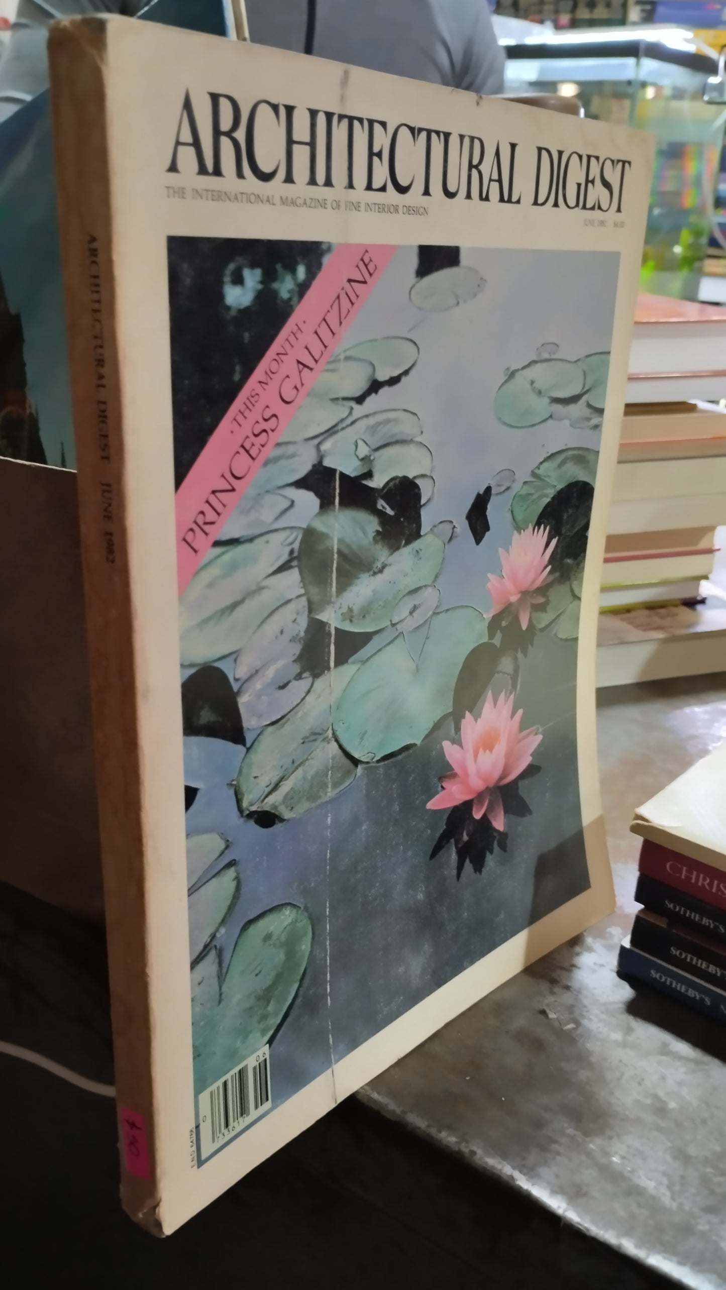 ARCHITECTURAL DIGEST JUNE 1982 LIBRO USADO ARTE ALDAMA