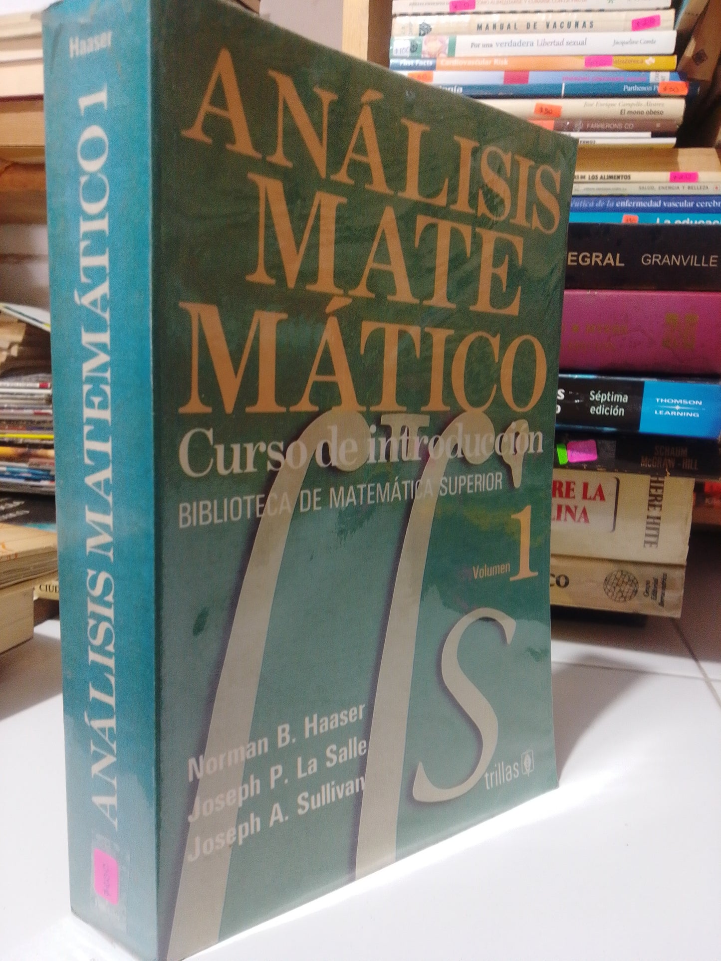 ANALISIS MATEMATICO 1 POR HAASER USADO MATEMÁTICAS JUAREZ