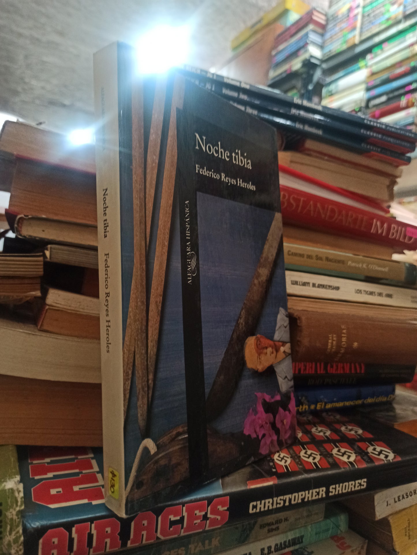 NOCHE TIBIA POR FEDERICO REYES HEROLES USADO NOVELAS ALDAMA