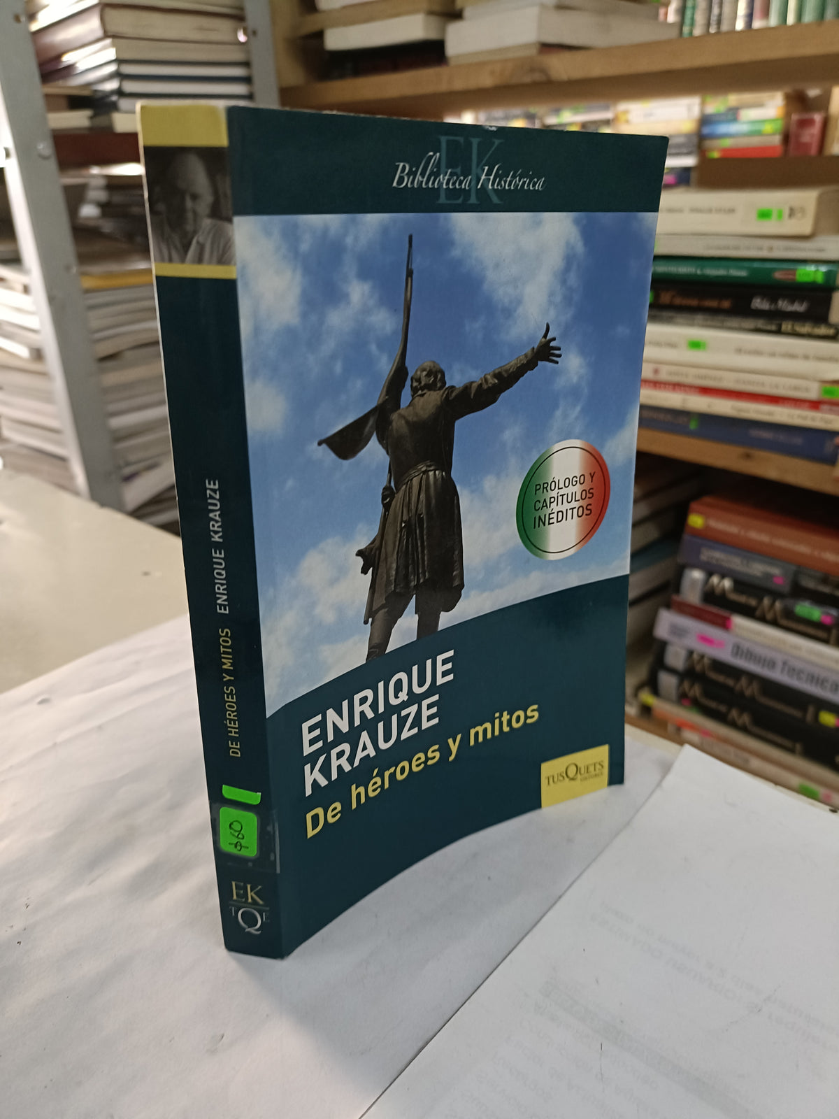 DE HEROES Y MITOS POR ENRIQUE KRAUZE USADO HISTORIA LITERARIO 207