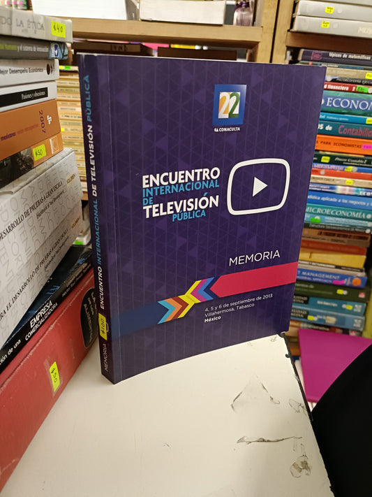 ENCUENTRO INTERNACIONAL DE TELEVISIÓN PÚBLICA USADO ARTE LITERARIO 207