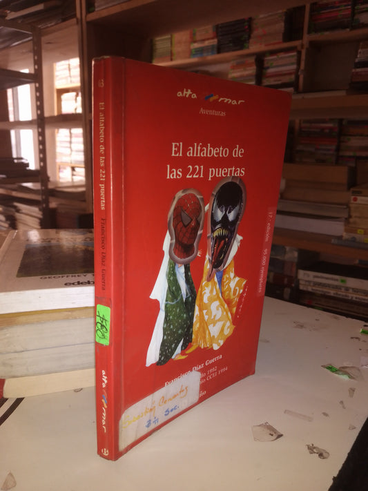 EL ALFABETO DE LAS 221 PUERTAS POR FRANCISCO DÍAZ GUERRA USADO NOVELA LITERARIO 207
