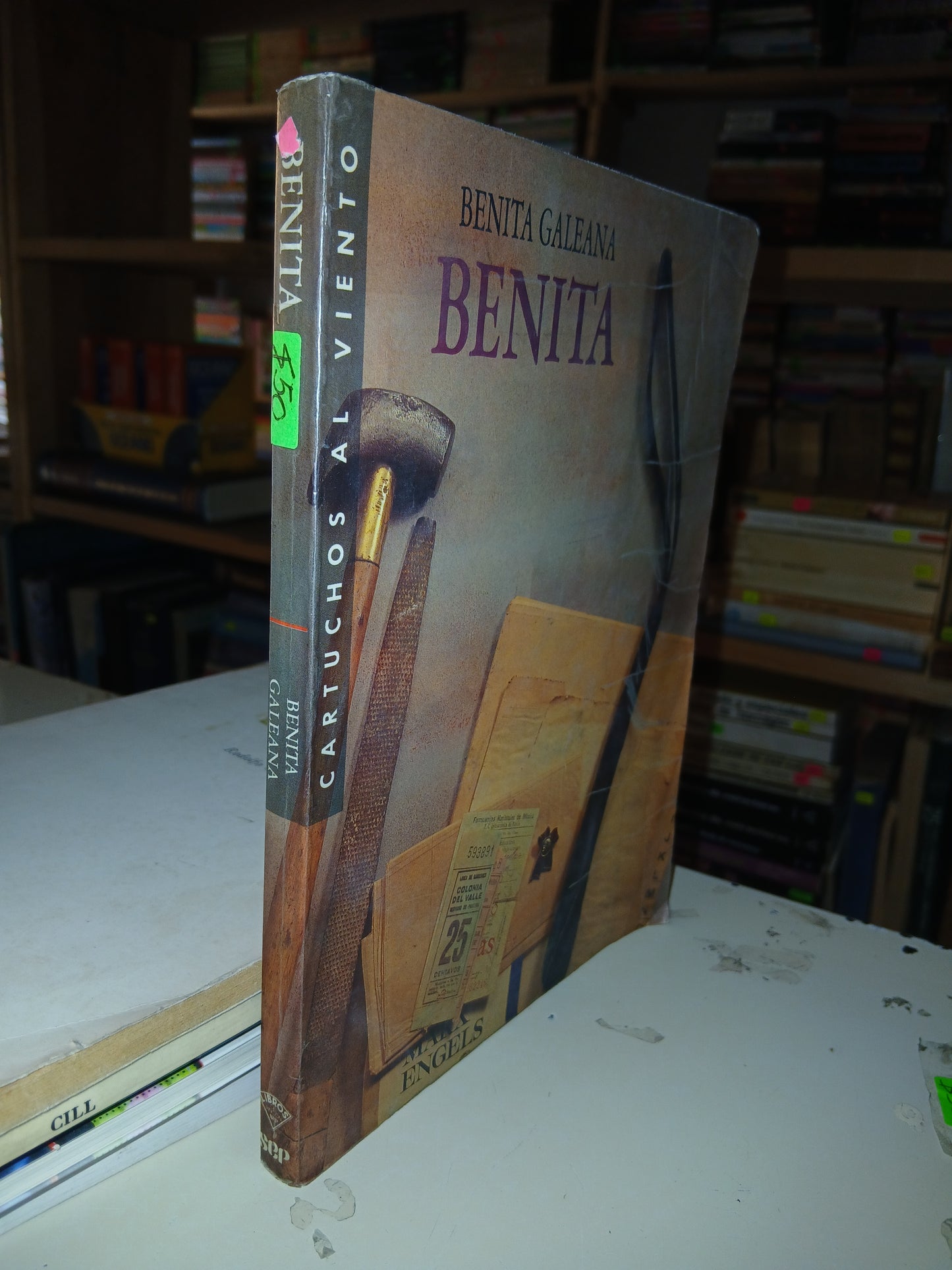 BENITA POR BENITA GALEANA USADO NOVELA LITERARIO 207