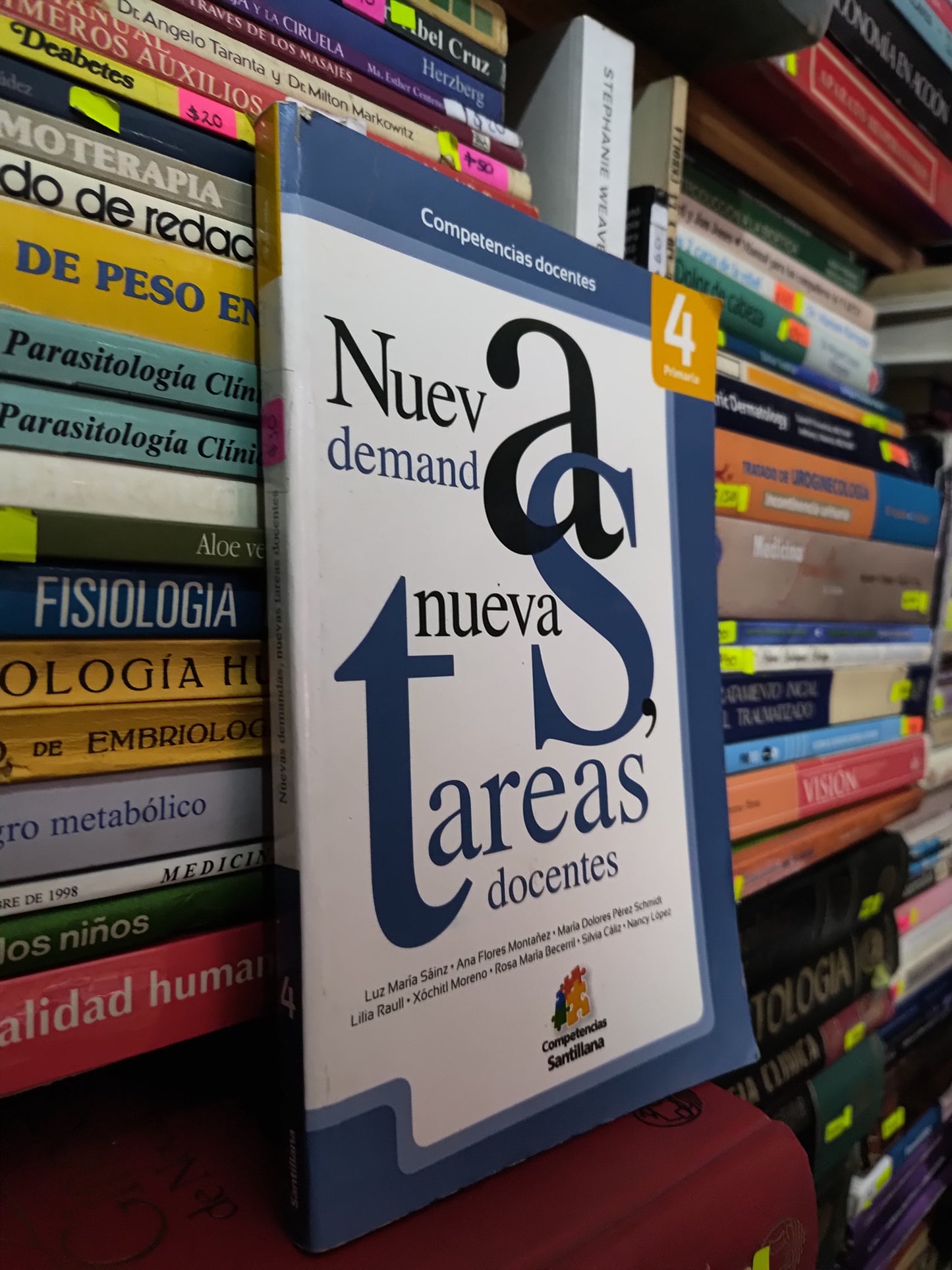 NUEVAS DAMANDAS NUEVAS TAREAS DOCENTES POR VARIOS AUTORES USADO EDUCACION LITERARIO 305