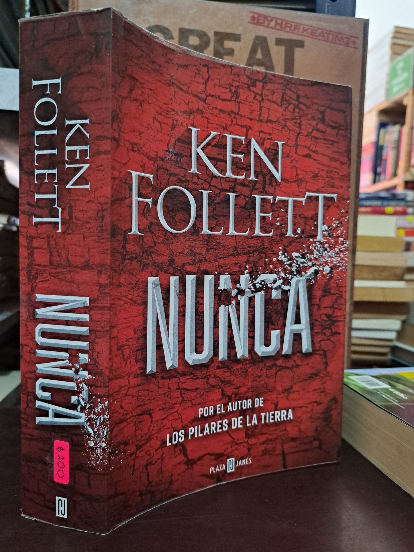 NUNCA KEN FOLLETT USADO NOVELA LITERARIO 305