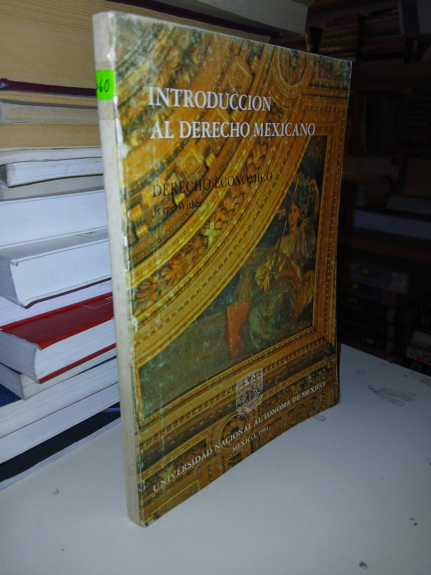 INTRODUCCIÓN AL DERECHO MEXICANO: DERECHO ECONÓMICO POR JORGE WITKER USADO DERECHO LITERARIO 207