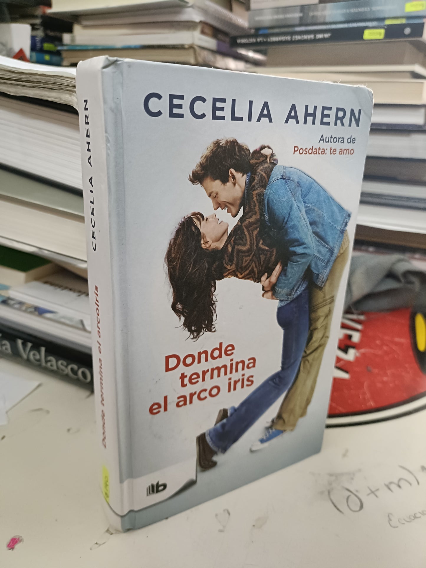 DONDE TERMINA EL ARCO IRIS POR CECELIA AHERN USADO NOVELA LITERARIO 207