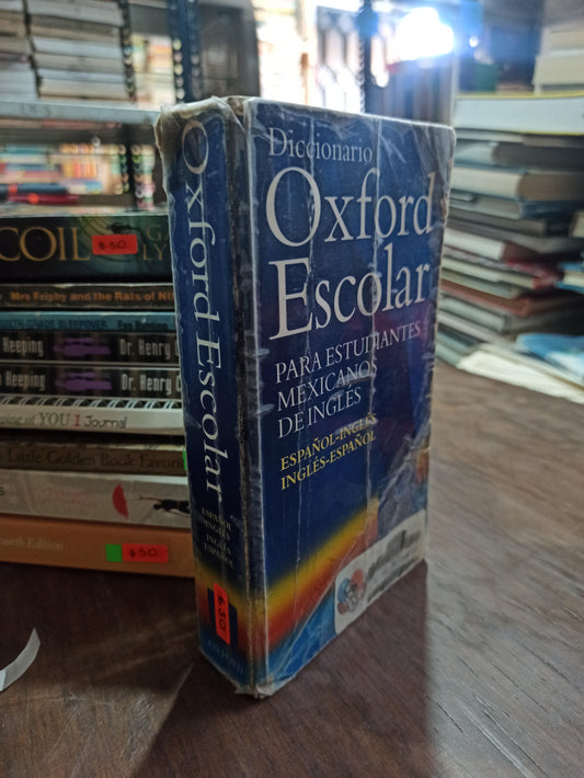 DICCIONARIO OXFORD ESCOLAR PARA ESTUDIANTES POR OXFORD UNIVERSITY PRESS USADO IDIOMAS ALDAMA