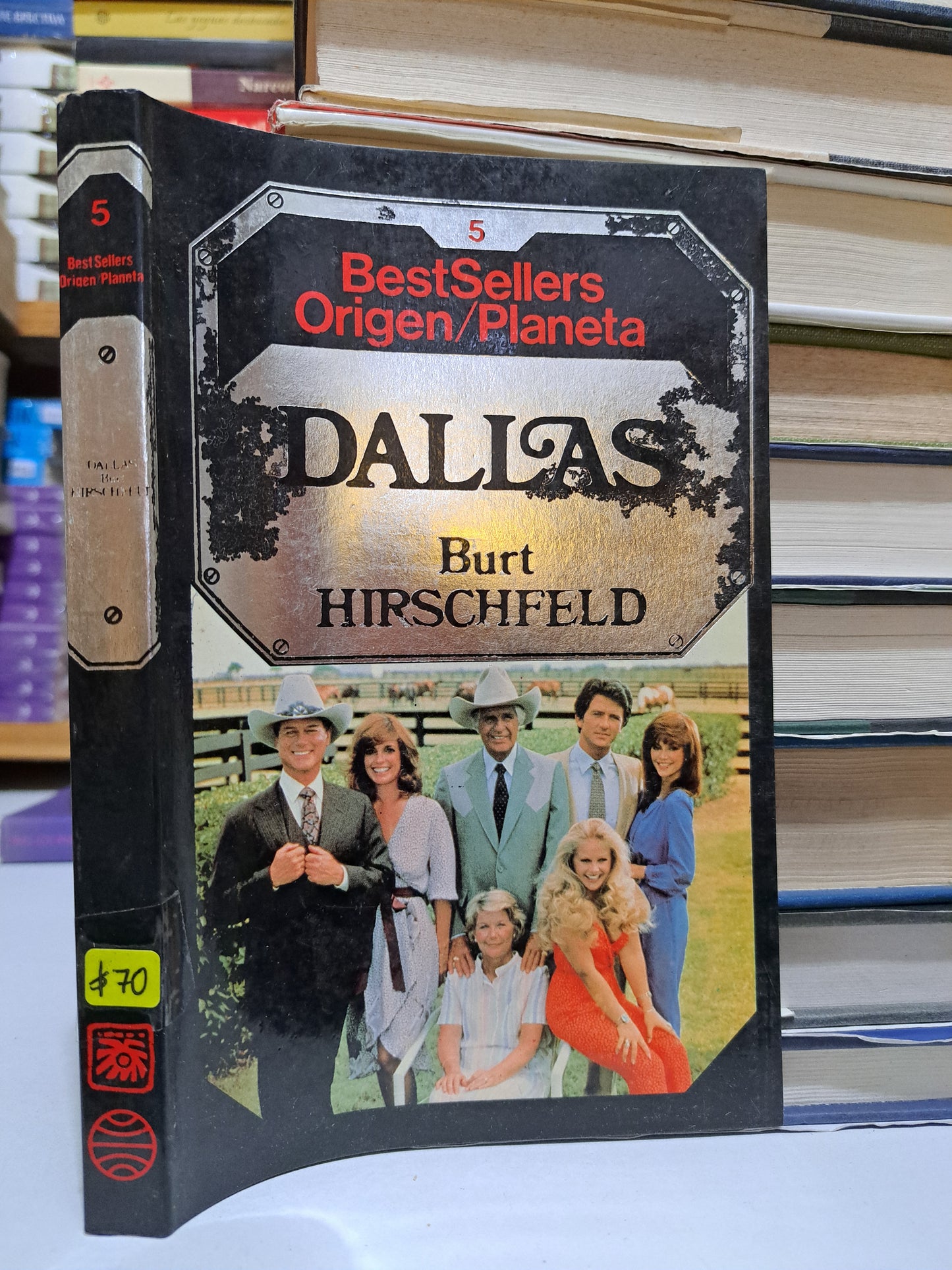 DALLAS #5 BURT HIRSCHFELD USADO NOVELA JUÁREZ