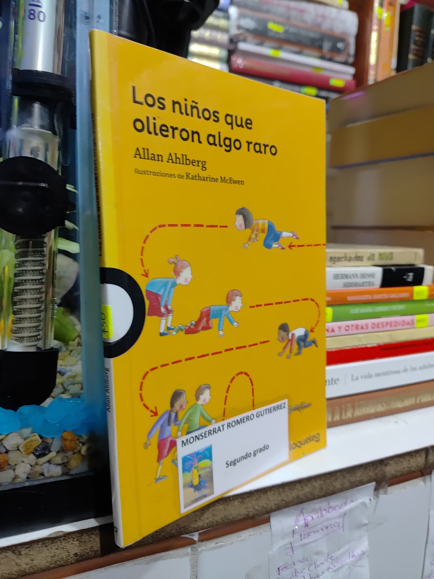LOS NIÑOS QUE OLIERON ALGO RARO POR ALLAN AHLBERHG USADO INFANTILES JUAREZ 507
