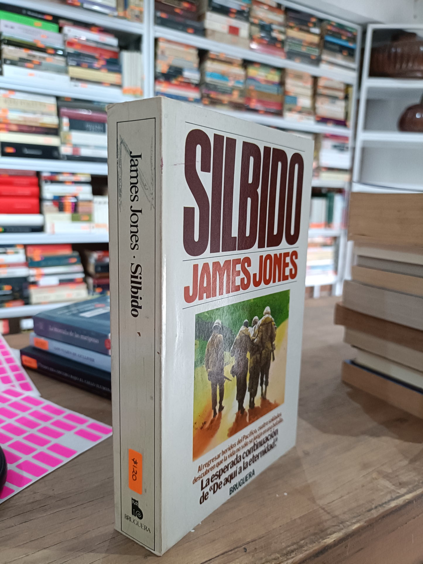 SILBIDO POR JAMES JONES USADO NOVELA JUAREZ 515