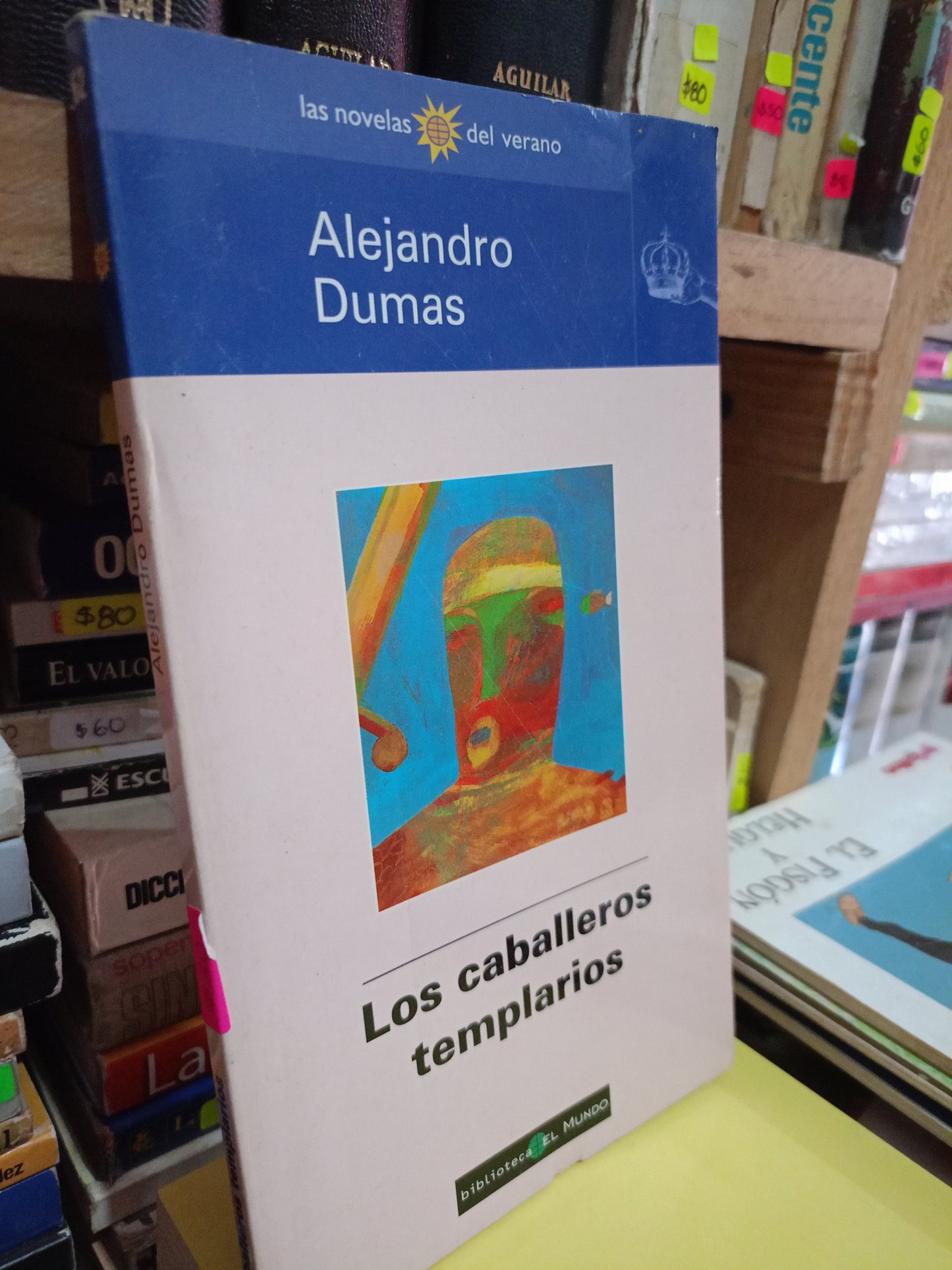 LOS CABALLEROS TEMPLARIOS POR ALEJANDRO DUMAS USADO HISTORIA LITERARIO 305