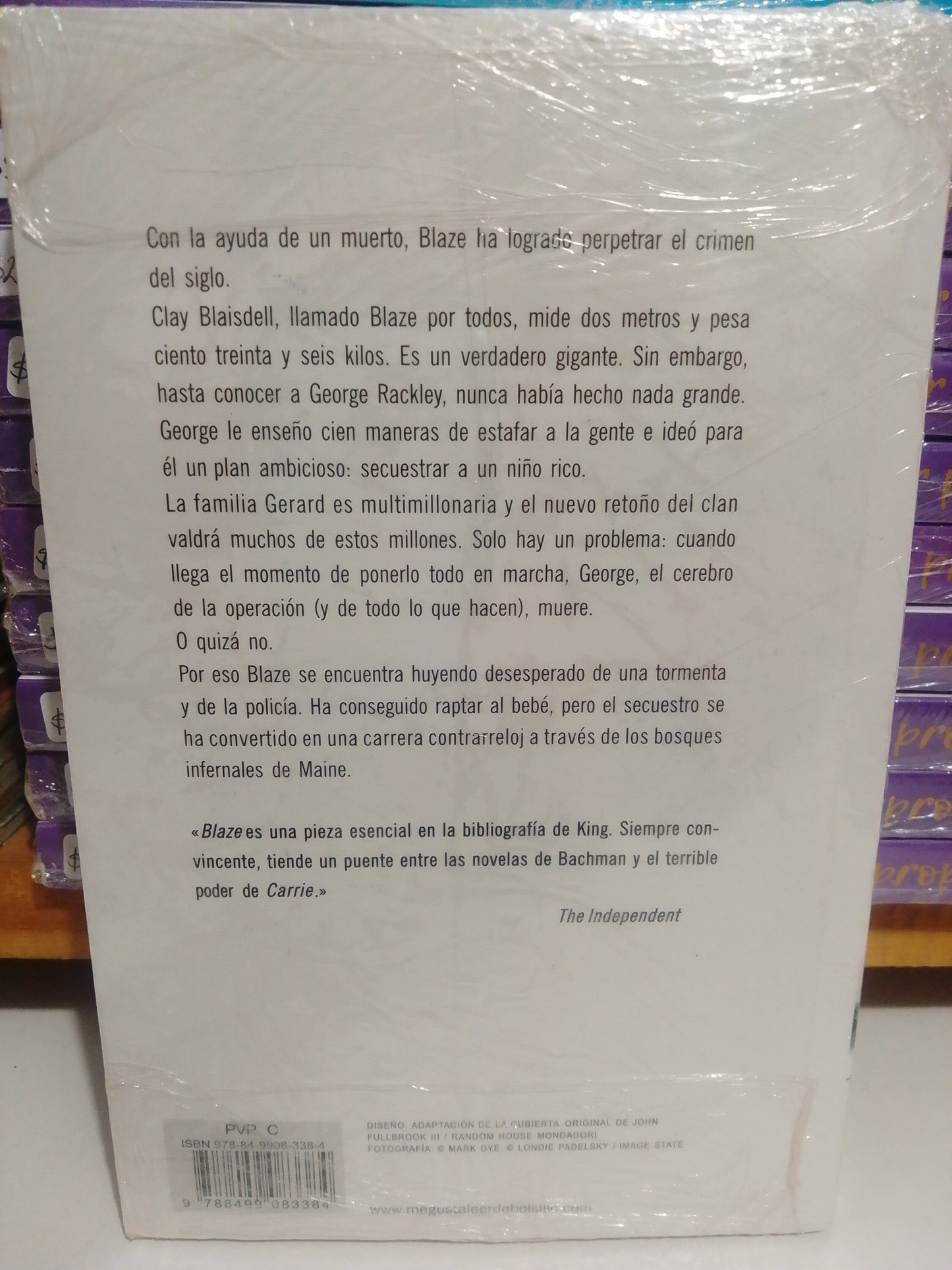 BLAZE POR STEPHEN KING NUEVO JUAREZ