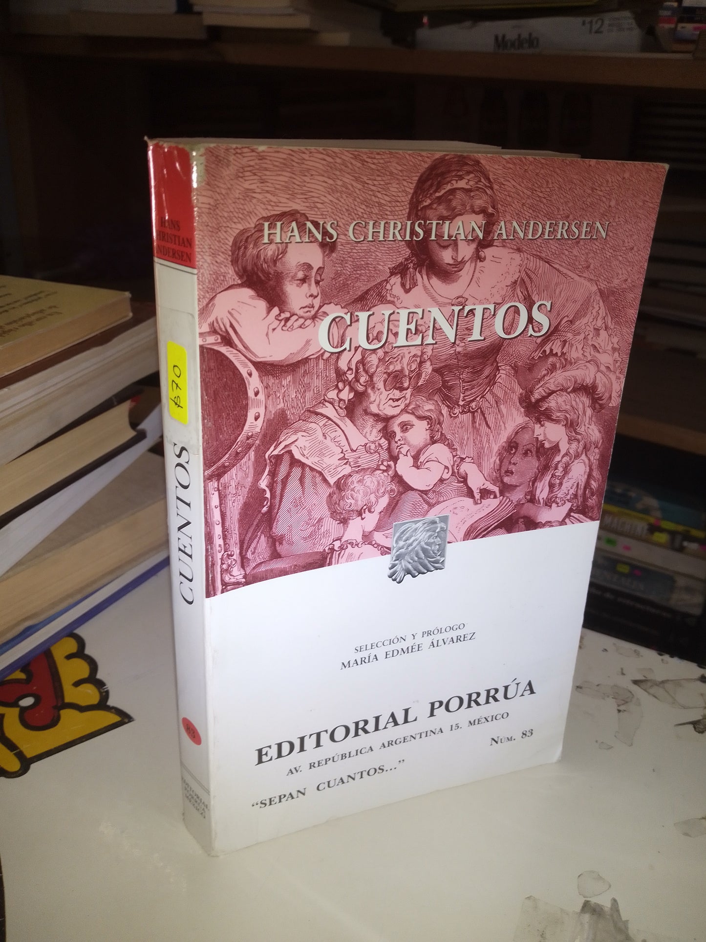 CUENTOS POR HANS CHRISTIAN ANDERSEN USADO NOVELA LITERARIO 207