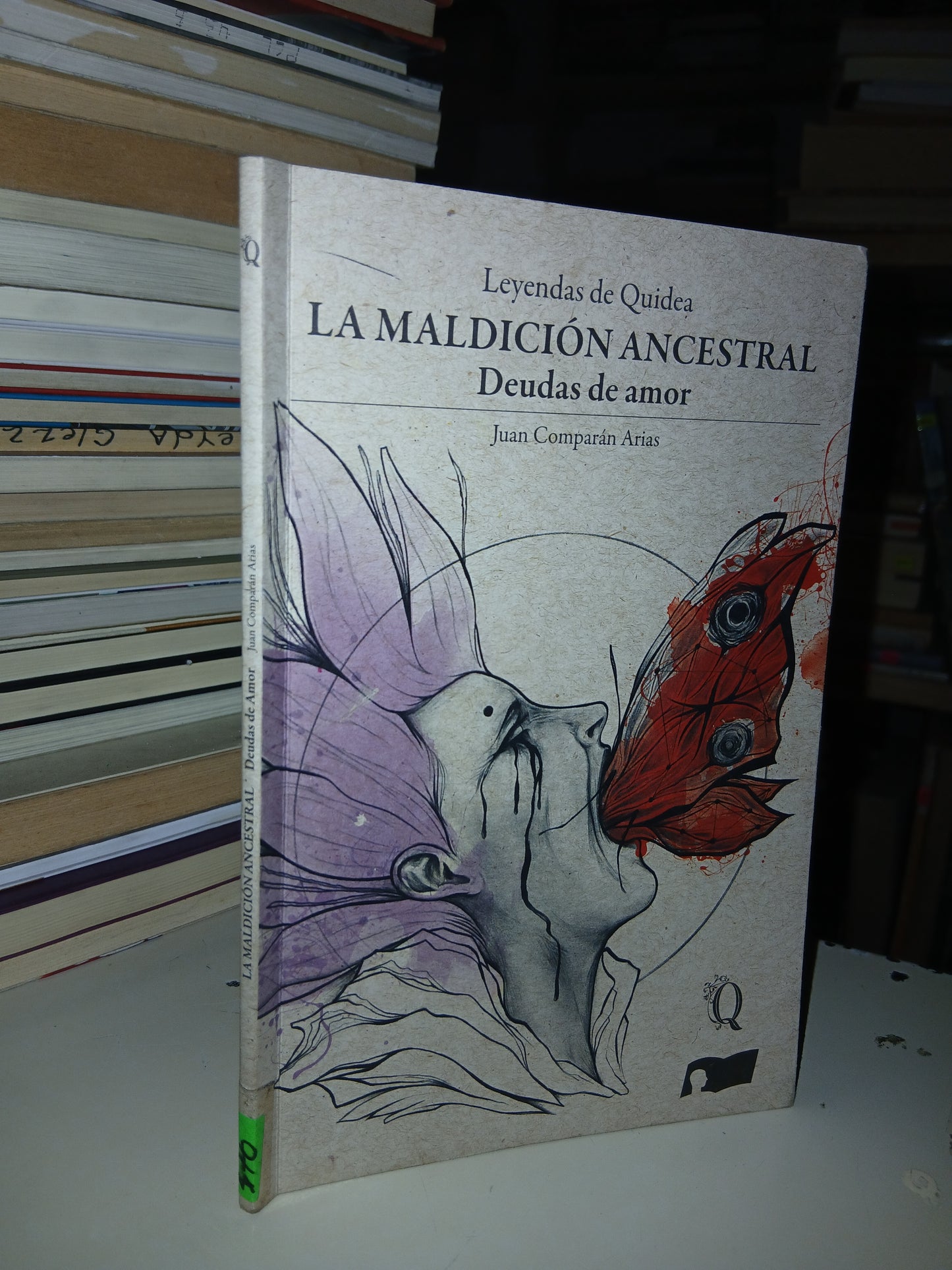 LA MALDICIÓN ANCESTRAL (DEUDAS DE AMOR) POR JUAN COMPARÁN ARIAS USADO ANTOLOGÍA LITERARIO 207