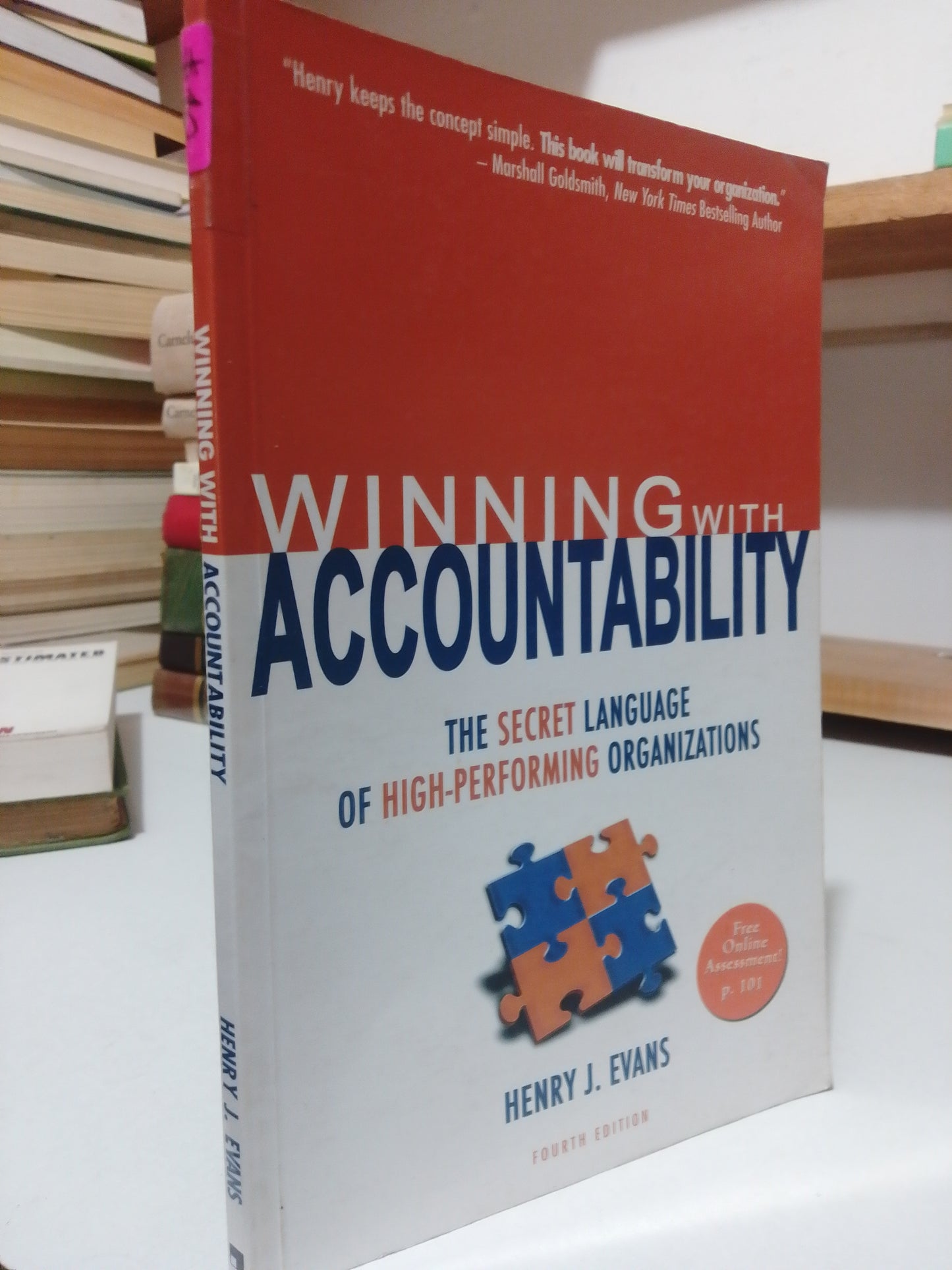 WINNING WITH ACCOUNTABILITY POR HENRY J. EVANS USADO IDIOMAS JUAREZ