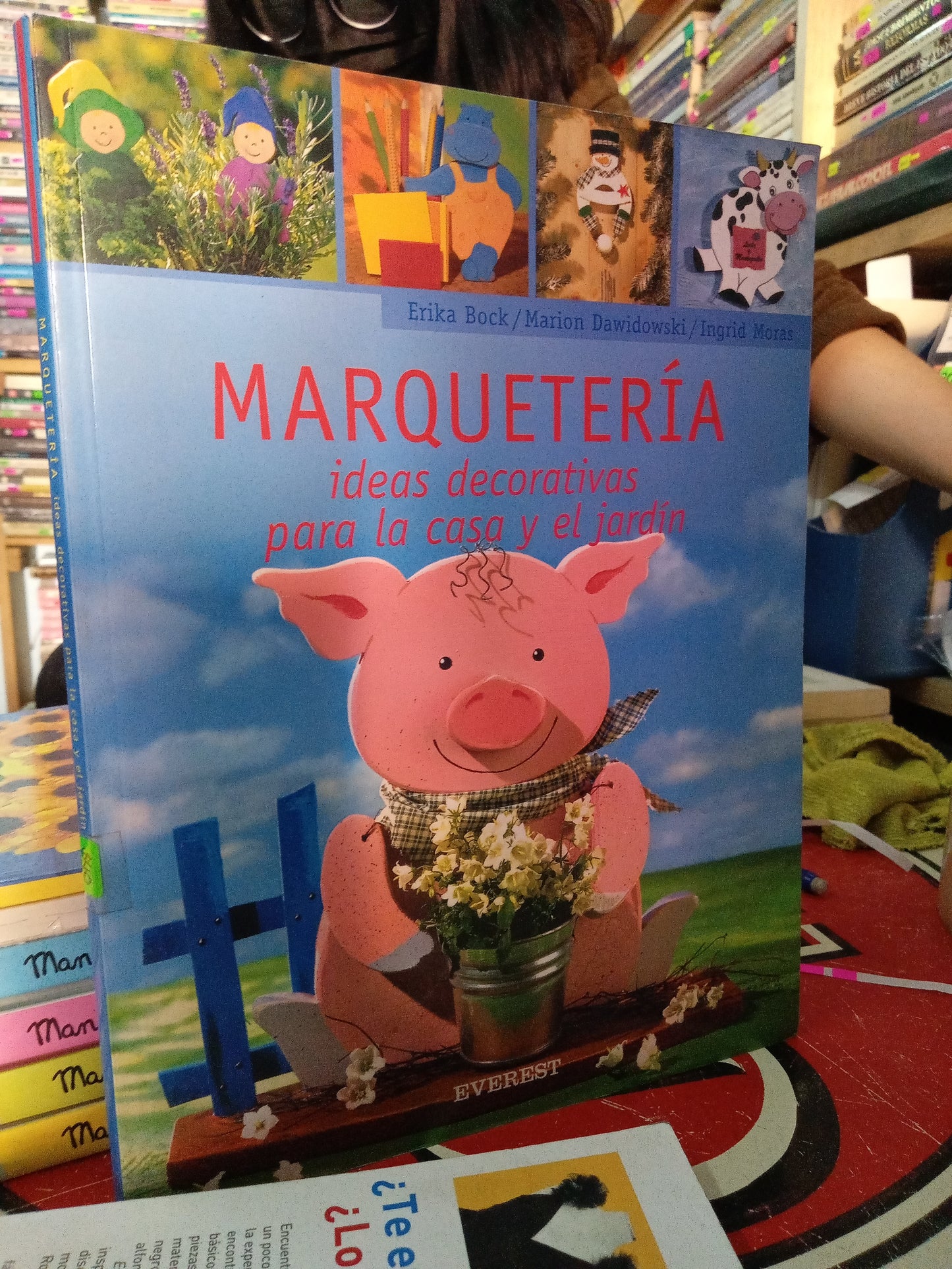 MARQUETERÍA IDEAS DECORATIVAS PARA LA CASA Y EL JARDÍN POR ERIKA BOCK USADO OFICIOS LITERARIO 207