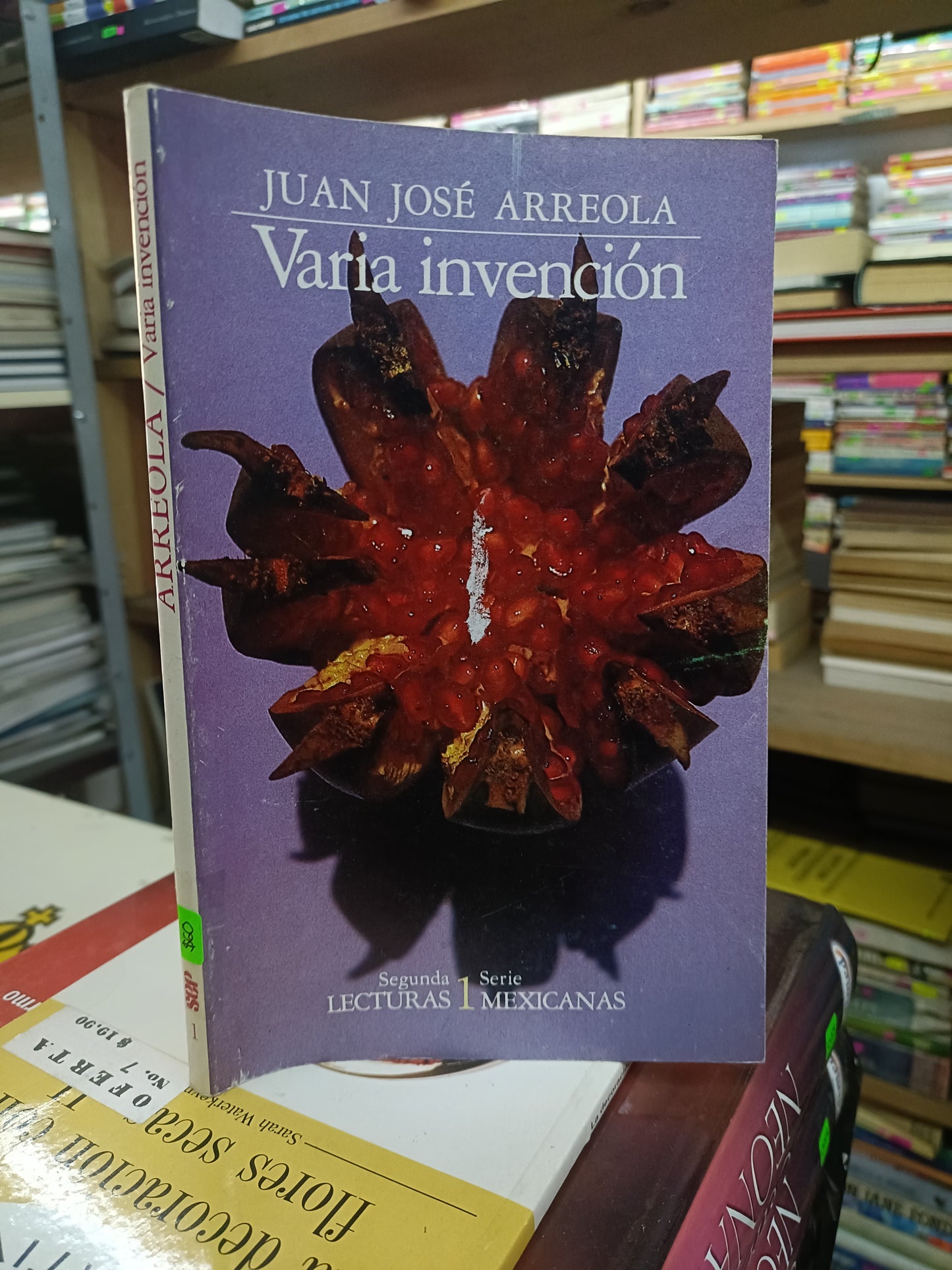 VARIA INVENCION POR JUAN JOSE ARREOLA USADO NOVELA LITERARIO 207