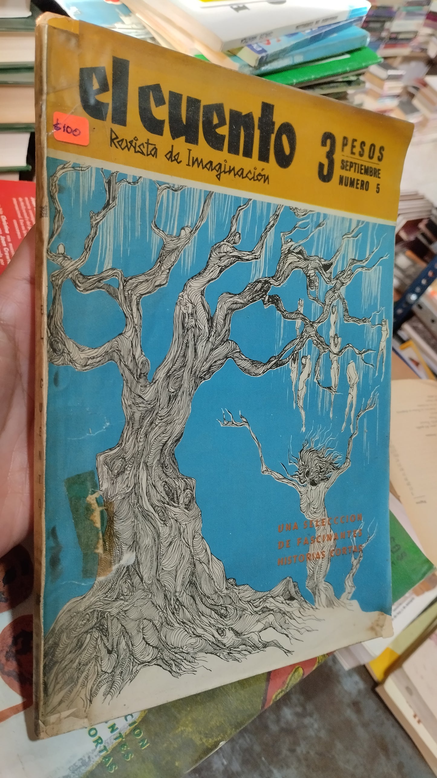 EL CUENTO REVISTA DE IMAGINACION POR EDITORIAL JOAQUIN MORTIZ LIBRO ANTIGUO ALDAMA