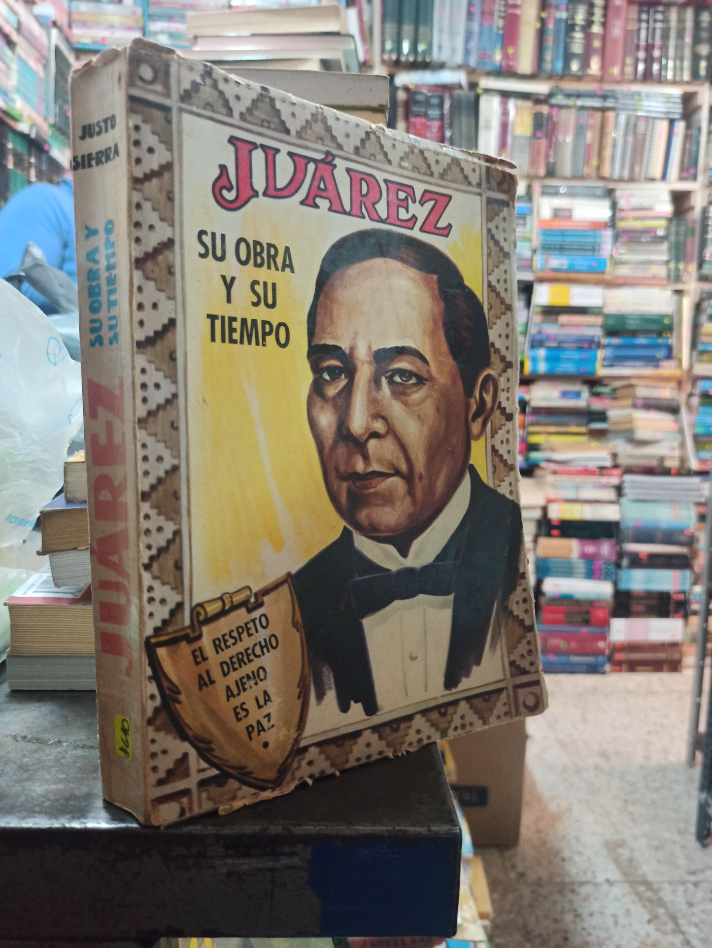 JUAREZ SU OBRA Y SU TIEMPO POR JUSTO SIERRA USADO ANTIGUOS ALDAMA