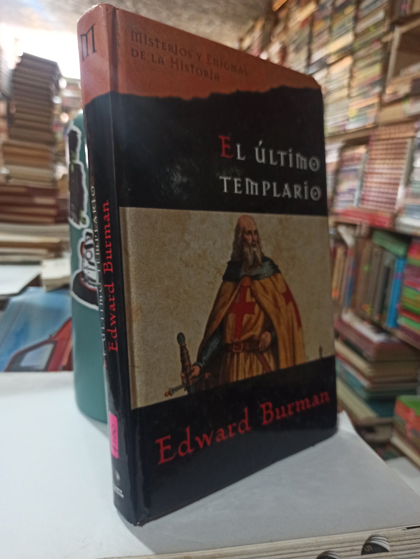 EL ULTIMO TEMPLARIO POR EDWARD BURMAN USADO NOVELAS ALDAMA