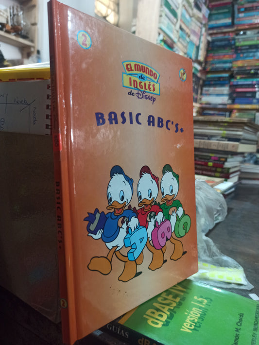 EL MUNDO DEL INGLES DE DISNEY BASIC ABC'S 2 POR EDITORIAL LEXICON USADO IDIOMAS ALDAMA