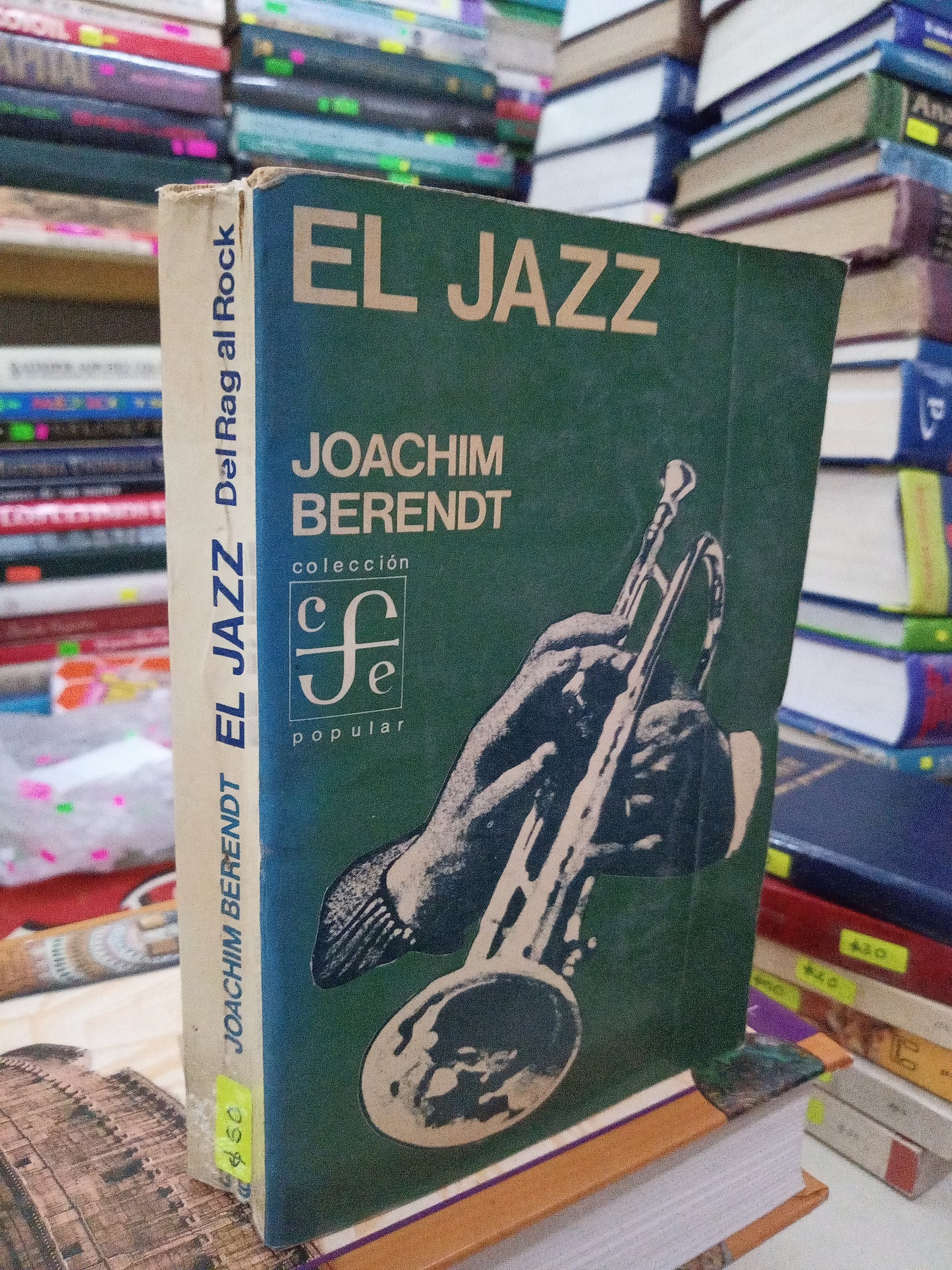 EL JAZZ POR JOACHIM BERENDT USADO NOVELA LITERARIO 207