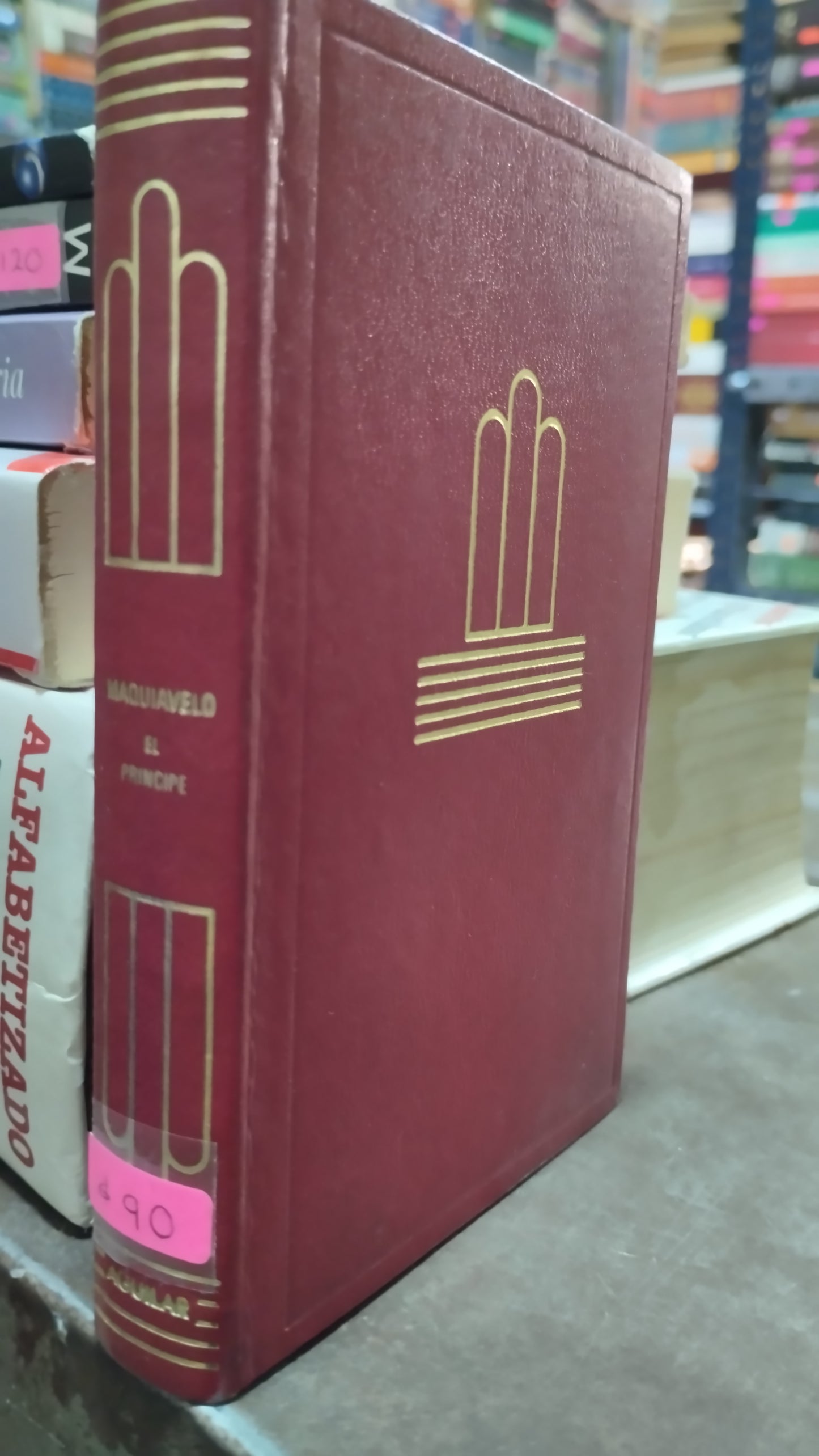 EL PRINCIPE POR MAQUIAVELO LIBRO USADO NOVELAS ALDAMA