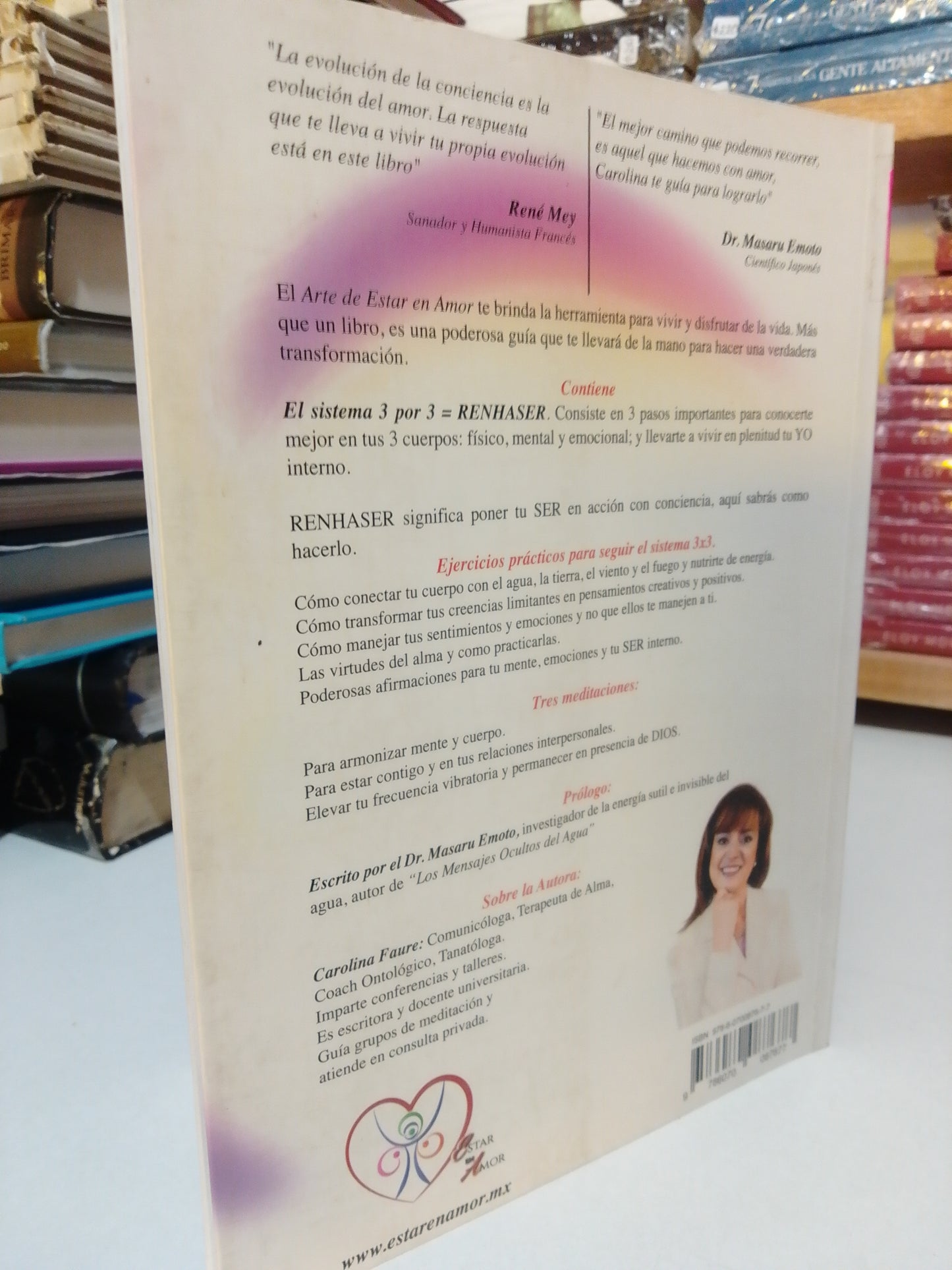 ENAMORARTE EL ARTE DE ESTAR EN AMOR POR CAROLINA FAURE USADO SUP.PERSONAL JUAREZ