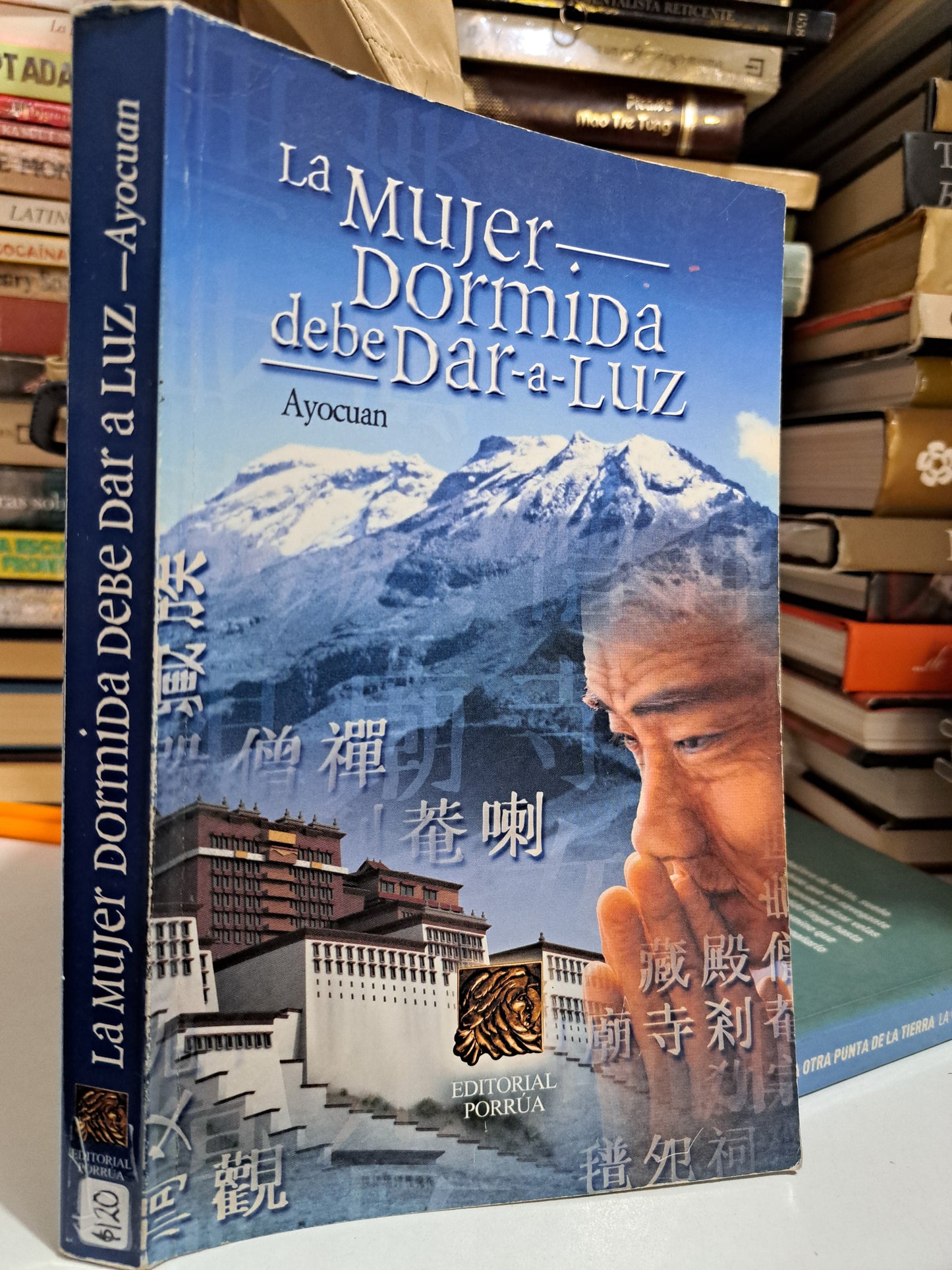 LA MUJER DORMIDA DEBE DAR A LUZ AYOCUAN USADO NOVELA JUÁREZ